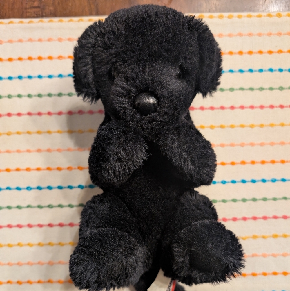 Douglas Cuddle Toys' Black Lab Puppy Plush Stuffed Animal